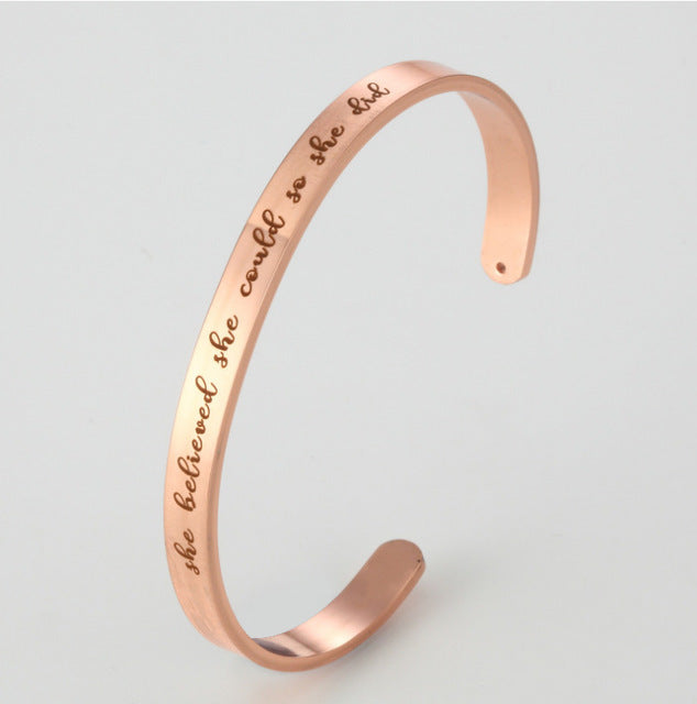 Stainless Steel Cuff Bangle