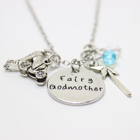 Fairy Godmother Charm Necklace