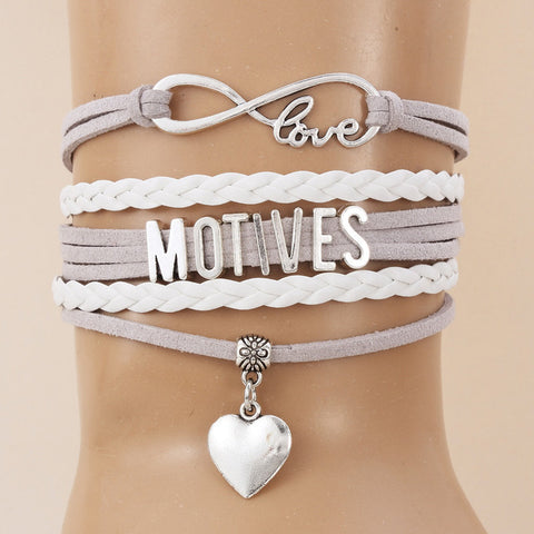 Infinity Love Motives Bracelet